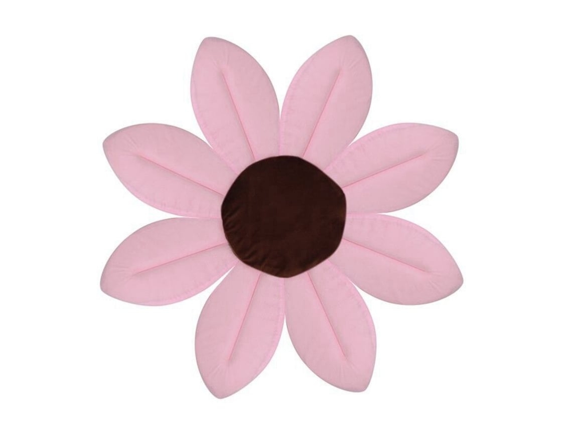 Alfombrilla Baño Flor Rosa – Antideslizante, Suave, Secado Rápido