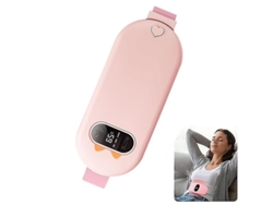 Aplicador Térmico Menstrual Portátil, 3 Ajustes De Temperatura Con Masaje, Alivia Los Cólicos, Cuidado Femenino.