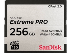 Tarjeta de Memoria SANDISK 128GB CFX600 CFast 2.0