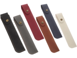 Nuobesty Juego De 6 Estuches Para Bolígrafos De Piel Sintética Gruesa, Estuche Protector Portátil