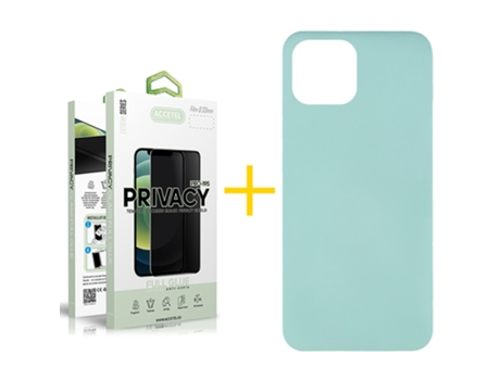 Conjunto de Protector de Pantalla para iPhone 12 Pro Max GANDY Verde (1un)