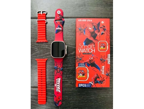 Reloj Inteligente Infantil Kr999 Spiderman