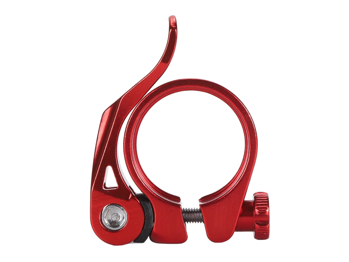 2026-abrazadera De Sillín De Bicicleta Profesional 34.9mm Aluminio Ligero Resistente Cnc Quick Release Rojo