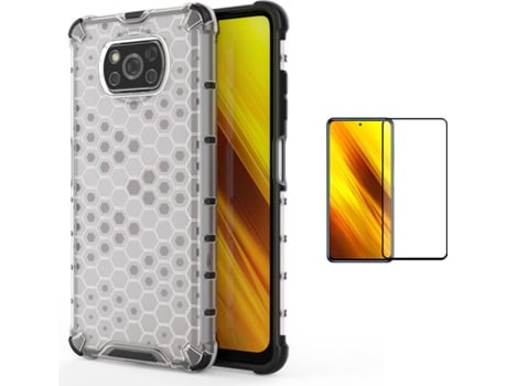 Kit Carcasa y Protector Xiaomi Poco X3 Pro Full Cover Rumble