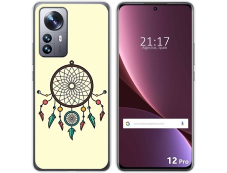 Carcasa para Xiaomi 12 Pro 5G TUMUNDOSMARTPHONE Dibujos Atrapasueños Multicolor