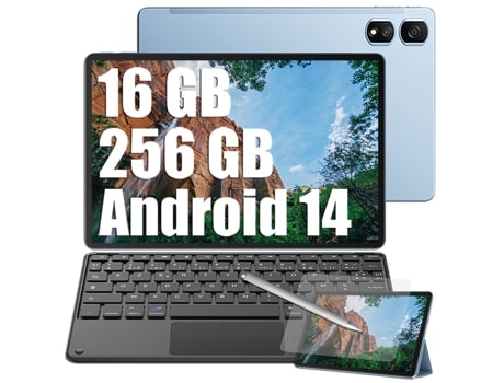 Tablet BLACKVIEW Tab 16 Pro + Teclado K1 (10.95'' - 8 GB - 256 GB - Azul)