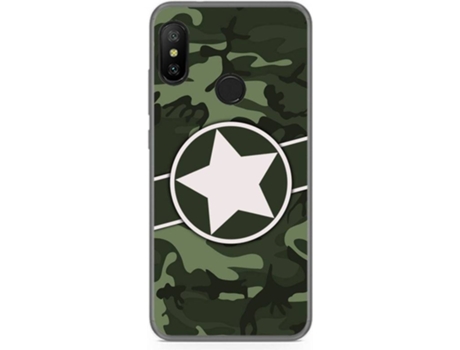 Carcasa Xiaomi Mi A2 Lite TUMUNDOSMARTPHONE Camuflaje 01 Multicolor