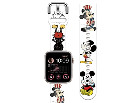Correa Silicona Líquida para Apple Watch Series 5 44mm Blanco