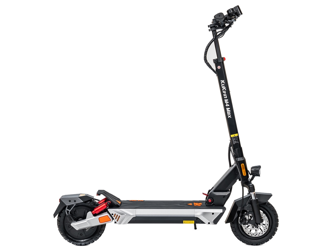 Patinete Eléctrico Kukirin M4 Max De 800 W, Batería De 48 V Y 18,2 Ah, Velocidad Máxima De 45 Km/h, Autonomía De 64 Km, Neumáticos De 10”, Doble Suspe