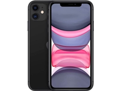 iPhone 11 APPLE (Reacondicionado Señales de Uso - 6.1'' - 4 GB - 128 GB - Negro)