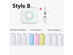Impresora De Etiquetas Inalámbrica Bluetooth De Tamaño De Bolsillo, Compatible Con Fotos De Teléfonos Inteligentes.