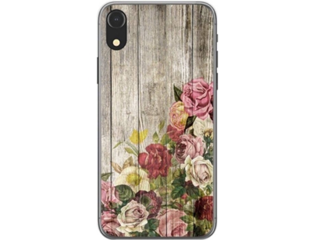 Carcasa iPhone XR TUMUNDOSMARTPHONE Madera 08 Multicolor
