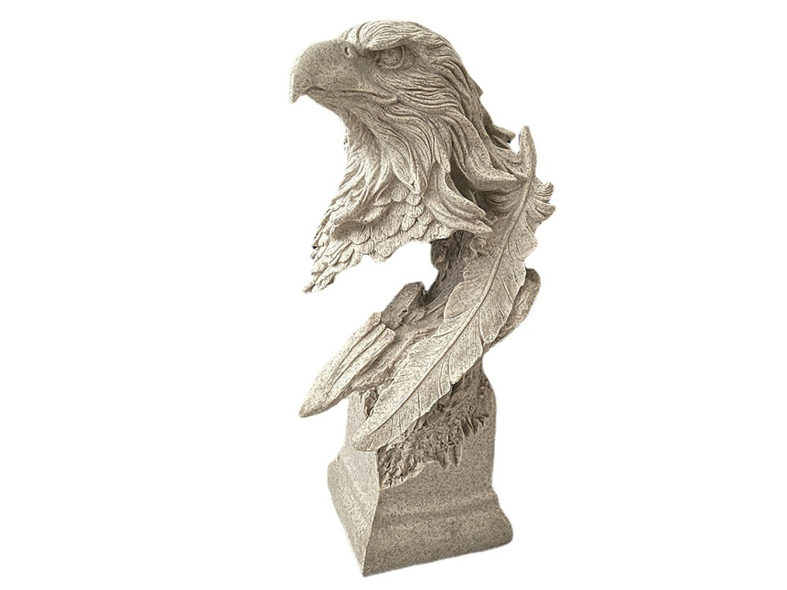 Adornos de resina con forma de animales artificiales, estilo retro, para decoración de escritorio de oficina.