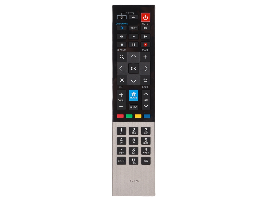 Control remoto portátil RML03, compatible con la grabadora de TV inteligente HD CHABERLU FVP4000T.