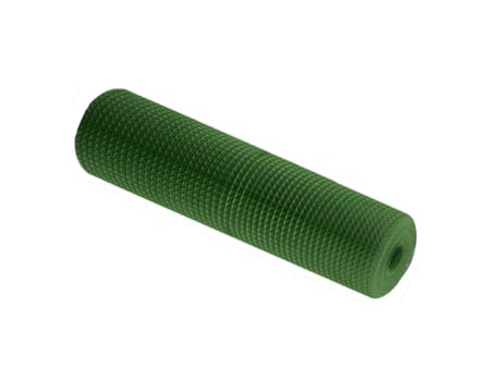 malla Plastica - 1x30m - Verde - Composición 100% PVC - Valla de PVC - malla para Cerco - Reticula 10x10mm