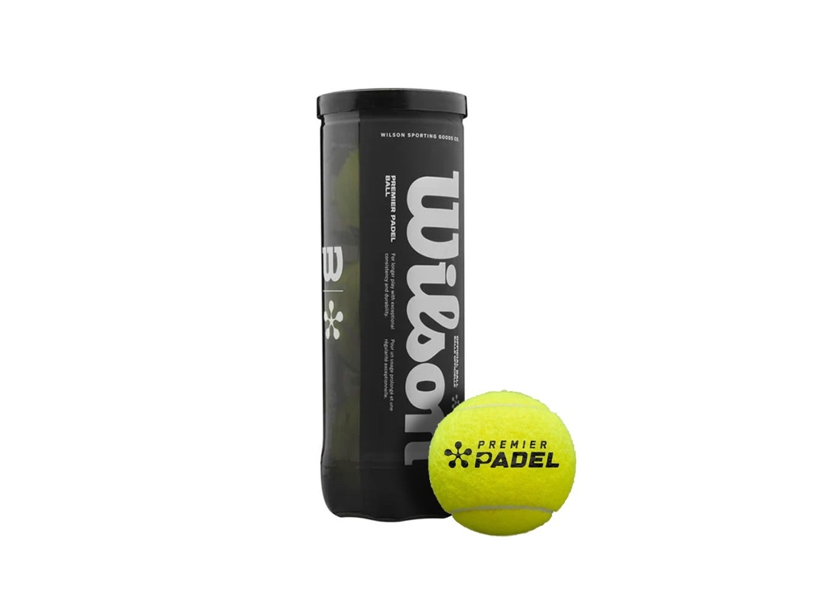 Bote de 3 pelotas de pádel WILSON PREMIER