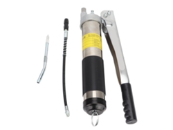 Kit De Pistola De Engrase De Acero Inoxidable De 800 Ml Con Acoplamientos Manuales De Doble Engranaje Para El Mantenimiento De Vehículos.