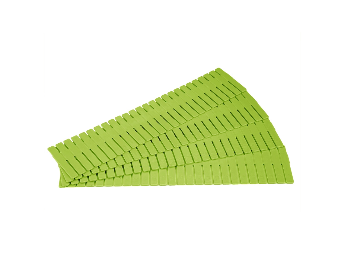 4 Piezas/lote Separador De Cajón Ajustable Organizador De Cajón Diy Resistente Verde
