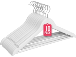 PERCHAS BLANCAS LOTE 10 UNIDADES COM-FORT HOUSE