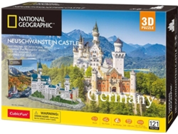 Puzzle 3D National Geographic - Castillo Neuschwanstein (8 años - 121 piezas)