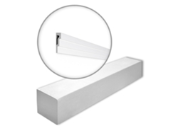 Cornisa de techo NMC M1-caja-10 Moldura NOMASTYL 1 caja con 10 piezas