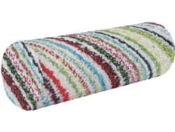 Almohada Cervical Redonda 43,2 (poliéster) (espuma 2 Cm Viscoelástica). Espuma Soporte Fácil Dormir