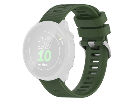 Correa de Silicona textura de sarga para Samsung Galaxy Watch 5 40mm/44mm/Watch 5 Pro 45mm/Watch4 40mm/44mm/Watch4 Classic 42mm - pista
