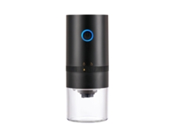 Molinillo de café eléctrico (negro) 1500 mAh, molinillo cerámico recargable