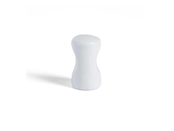 Pomo zamak modelo pisa ø14 h25 acabado blanco mate