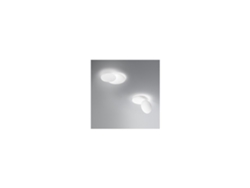 Plafón LED DRUM de metal blanco mate 33W PERENZ