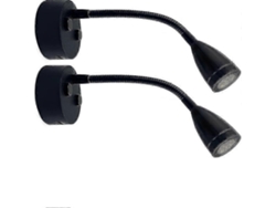 Luz de lectura LED para remolque de camión con cargador USB ajustable Nostalgia88