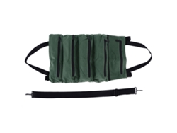Bolsa De Herramientas Enrollable De Lona Impermeable Con 5 Bolsillos, Organizador Portátil.