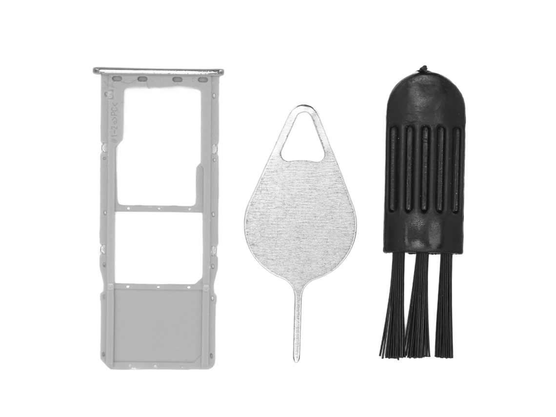 Reemplazo De Bandeja De Tarjeta Sim Para Samsung Galaxy A51 A515u Plata