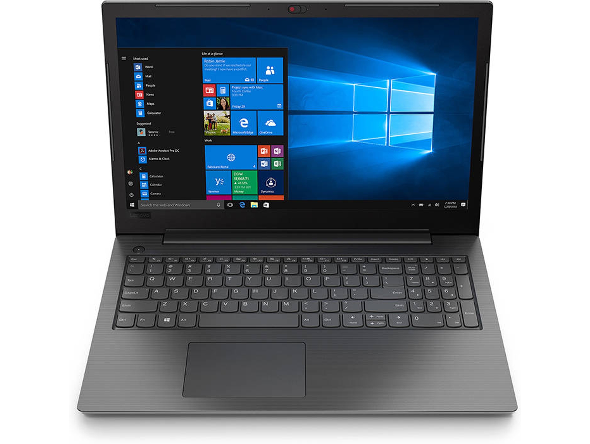Portátil LENOVO PRO V130-15IKB 81HN00VNSP  (15.6'' - Intel Core i3-7020U - RAM: 4 GB - 256 GB SSD - Intel HD Graphics 620)