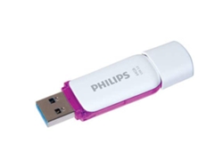 Philips Fm64Fd75B Unidad de memoria USB 64Gb Usb tipo A 3.2 Gen 1 3.1 Gen 1 Púrpura Blanco