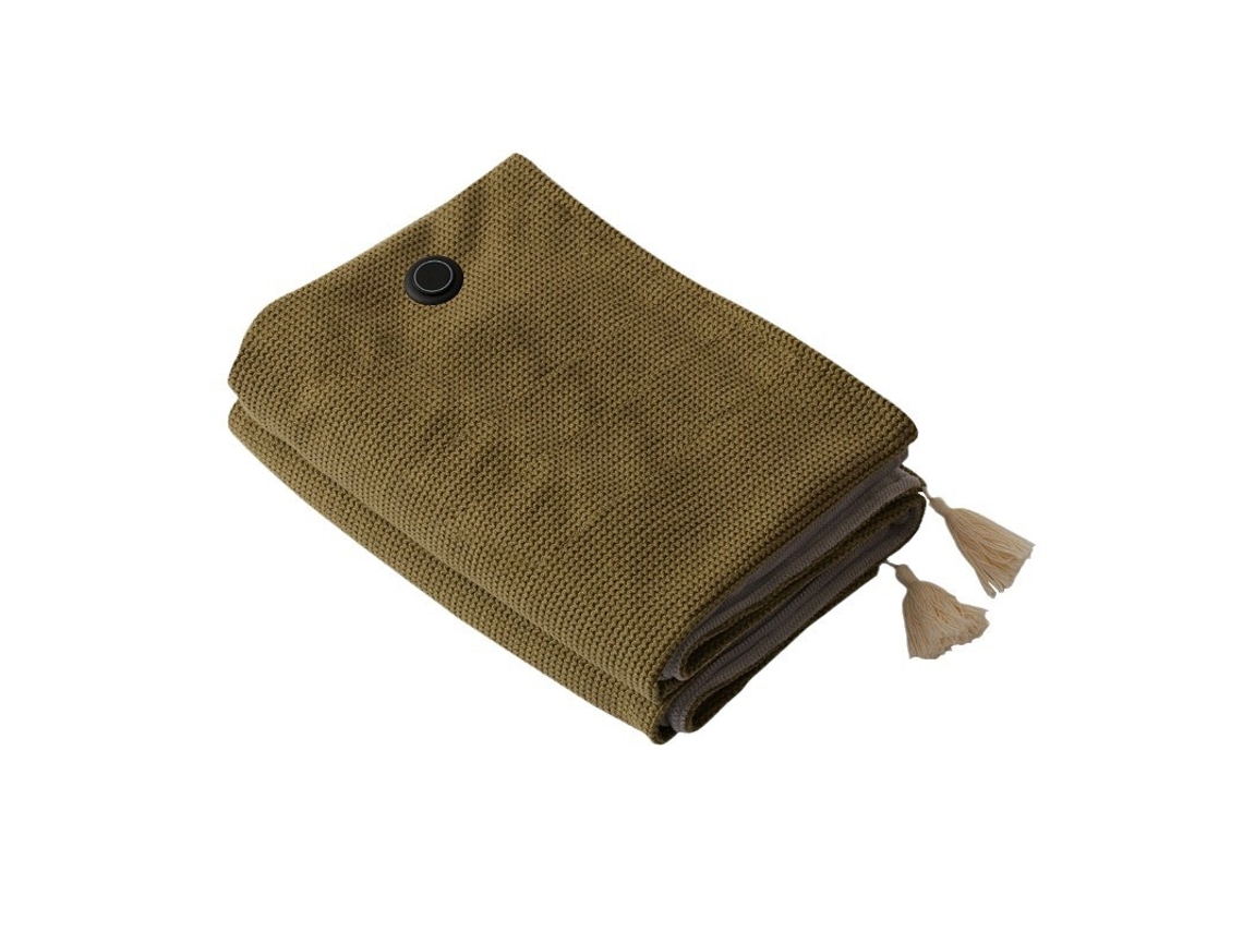 Manta térmica Digitallab, suave y agradable para la piel, con alimentación USB, 150 x 80 cm (verde)