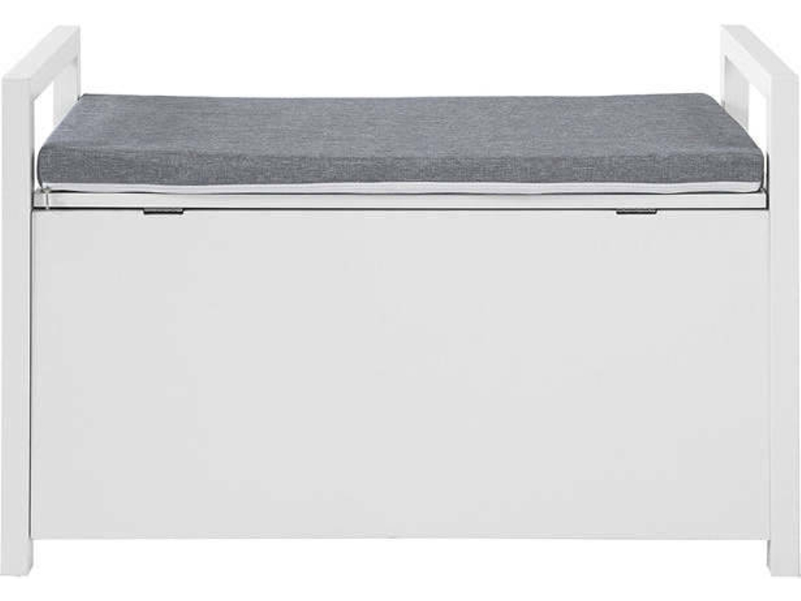 Zapatero SOBUY (Blanco, Gris - 86x38x54 cm)