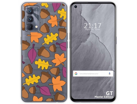 Carcasa Realme GT Master Edition TUMUNDOSMARTPHONE Dibujos Transparente Multicolor