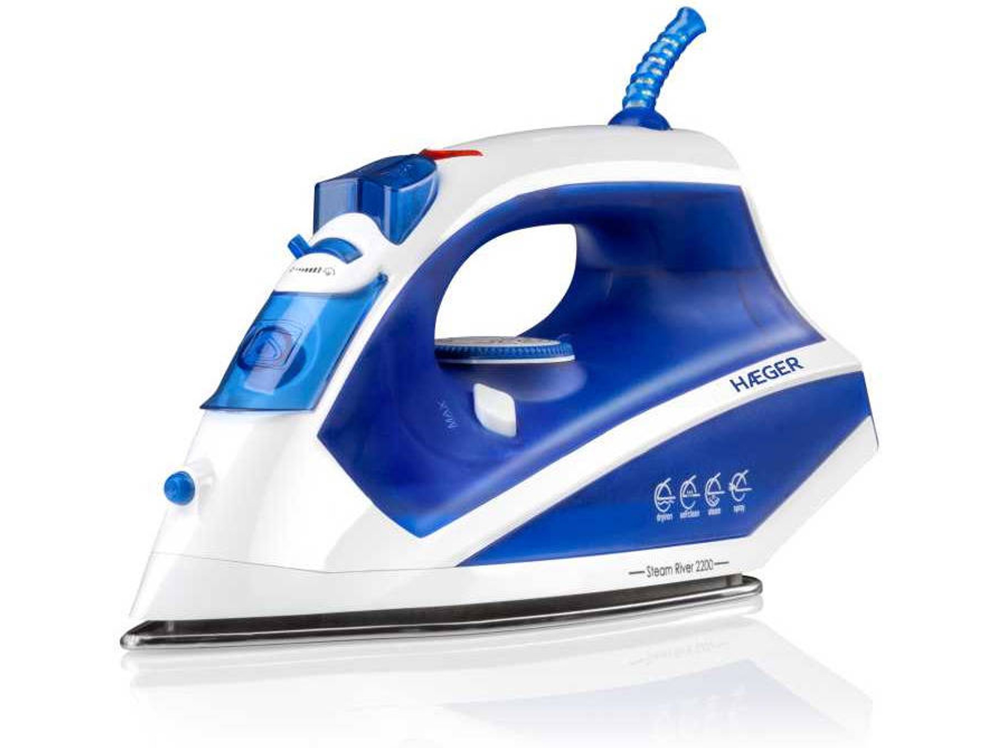 Plancha de Vapor HAEGER SI-220.009B