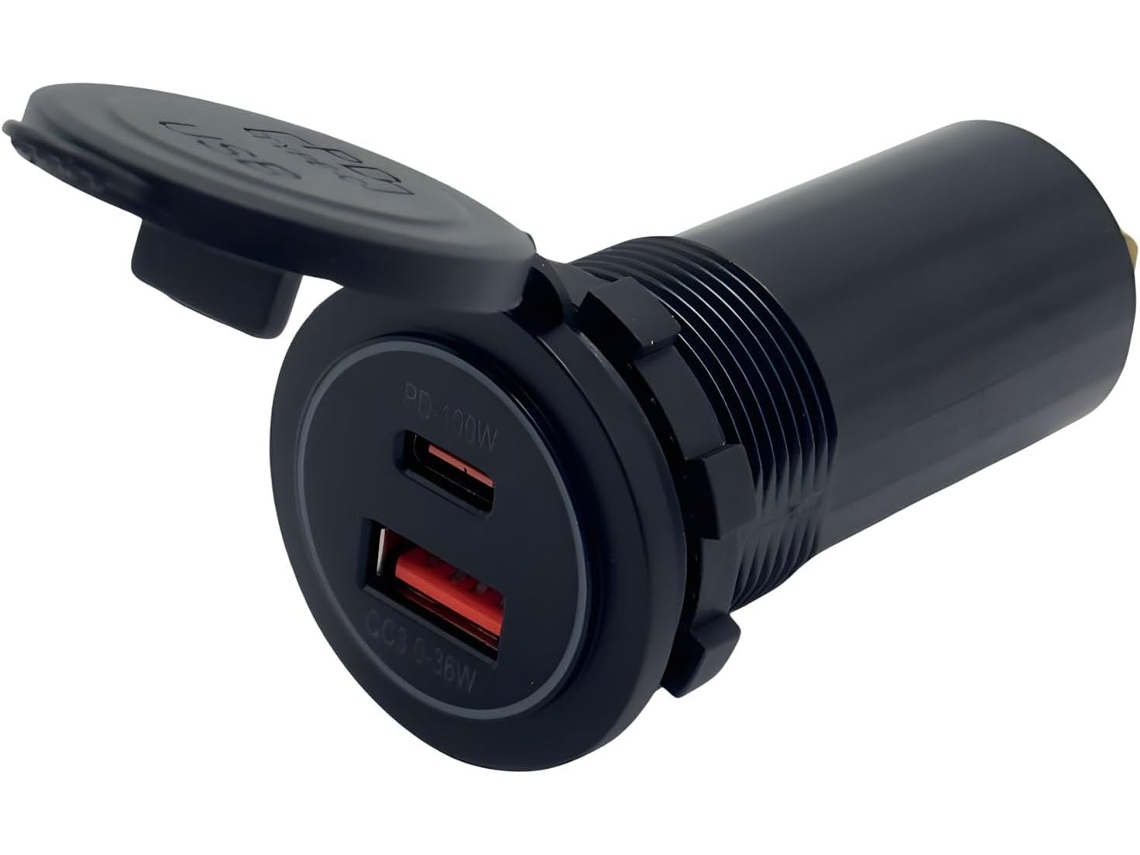 Adaptador de 12V a 24V, carga de 100W, compatible con ordenadores, teléfonos móviles, tabletas, cámaras y dispositivos de navegación. SFUSHOS