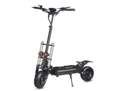 Patinete eléctrico Sunnigoo X10 2800w2 60v 38ah, velocidad máxima de 75 km/h, autonomía de 70-80 km, carga máxima de 200 kg.