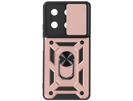 Funda AVIZAR Xiaomi Redmi Note 13 5G/Poco X6 para cámara soporte vídeo Rosa dorado
