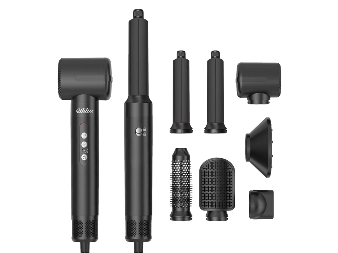 Secador y moldeador de cabello, rizador automático, tecnología de cuidado iónico, enchufe europeo.