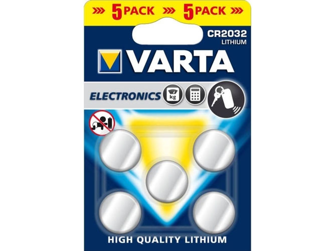 Pilas VARTA CR2032 (5 unidades)