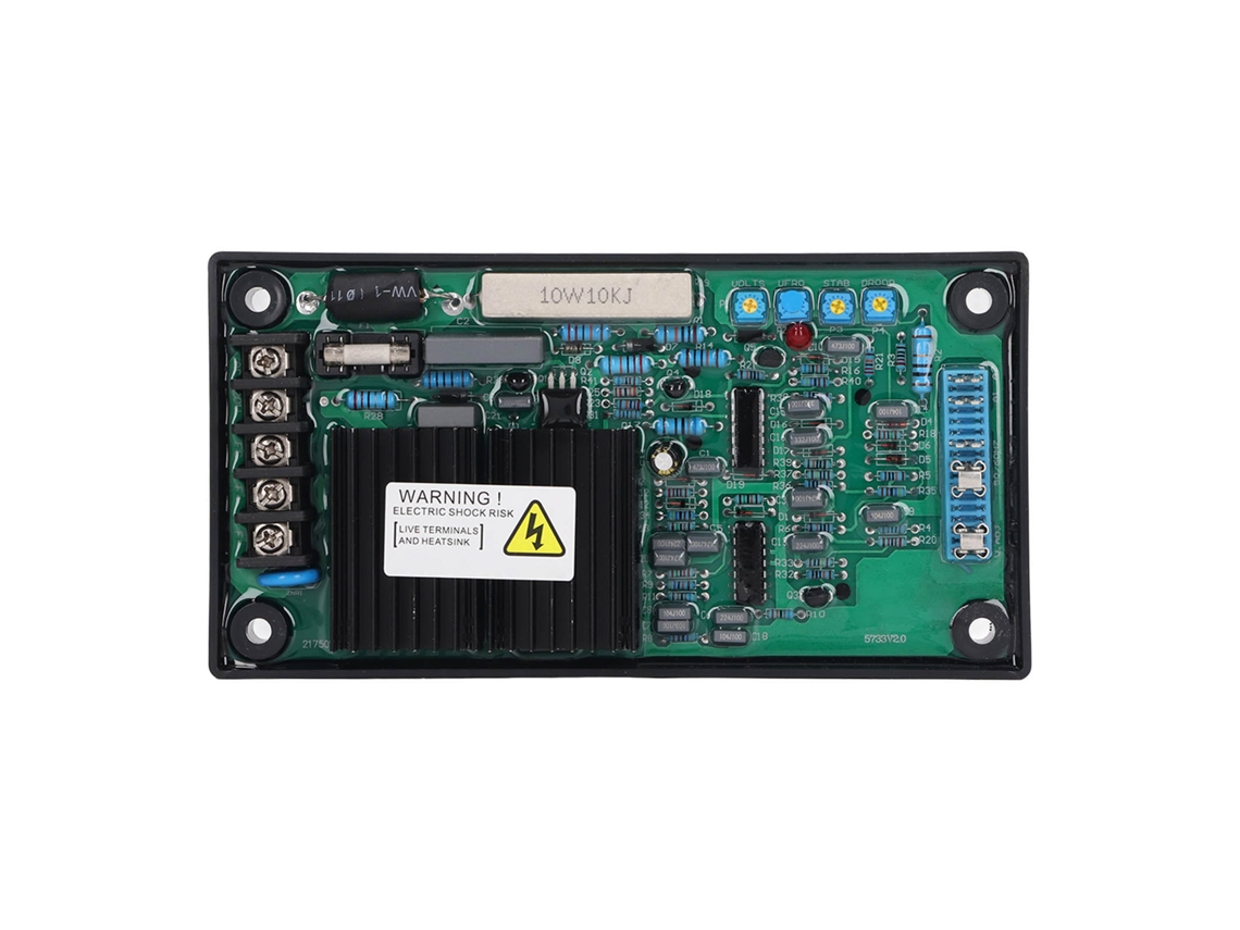 Regulador Automático De Voltaje Avr Para Generador Estabilizador De Voltaje Placa De Excitación Sin Escobillas Ca 160-260v