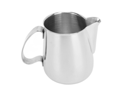 Jarra para espumar leche de acero inoxidable 304, 700 ml, boca puntiaguda y antigoteo