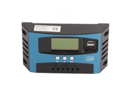 Controlador De Carga Solar Mppt De 12v/24v Y 90a Con Pantalla Digital En Tiempo Real.