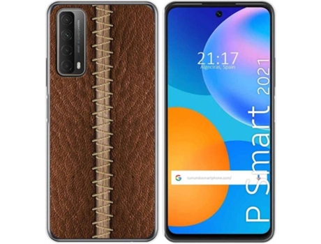 Carcasa Huawei P Smart 2021 TUMUNDOSMARTPHONE Cuero 01 Multicolor