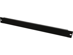 Panel Frontal OMNITRONIC Z-19U-Shaped, Steel, Negro 1U