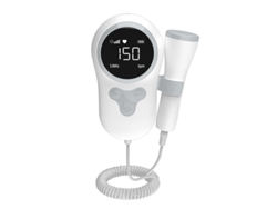 Pulsómetro Fetal Doppler Para El Embarazo Szsmart Gris Claro